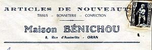 Oran enveloppes pub 1487